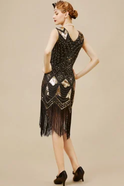 BABEYOND Dresses|Embellished Sequin Beaded Bodycon Dress