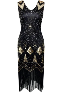 BABEYOND Dresses|Embellished Sequin Beaded Bodycon Dress