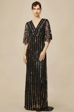 BABEYOND Dresses|Embellished Sequin Evening Gown