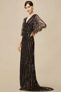 BABEYOND Dresses|Embellished Sequin Evening Gown