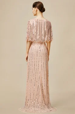 BABEYOND Dresses|Embellished Sequin Evening Gown