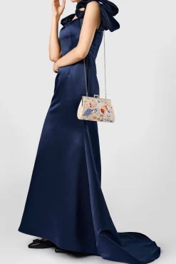 BABEYOND Handbags|Embroidered Peacock Clutch Handbag