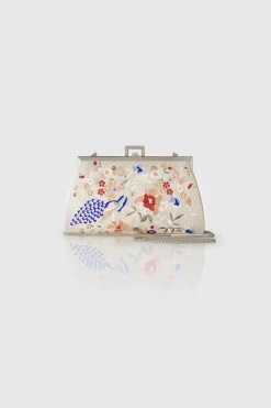 BABEYOND Handbags|Embroidered Peacock Clutch Handbag