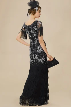 BABEYOND Dresses|Flowery Multi-Layer Maxi Mermaid Dress