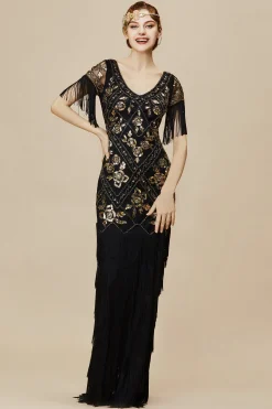 BABEYOND Dresses|Flowery Multi-Layer Maxi Mermaid Dress