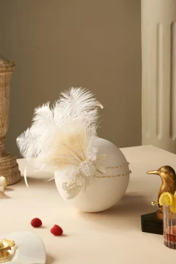BABEYOND Headpieces & Fascinators|Gorgeous Beaded Feather Hairband