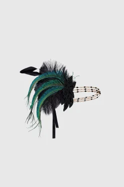 BABEYOND Headpieces & Fascinators|Gorgeous Beaded Feather Hairband