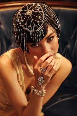BABEYOND Jewelry|Multi-Layered Crystal Beaded Pearl Bracelet
