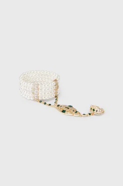 BABEYOND Jewelry|Multi-Layered Crystal Beaded Pearl Bracelet