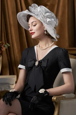 BABEYOND Headpieces & Fascinators|Organza Kentucky Fascinator Hat