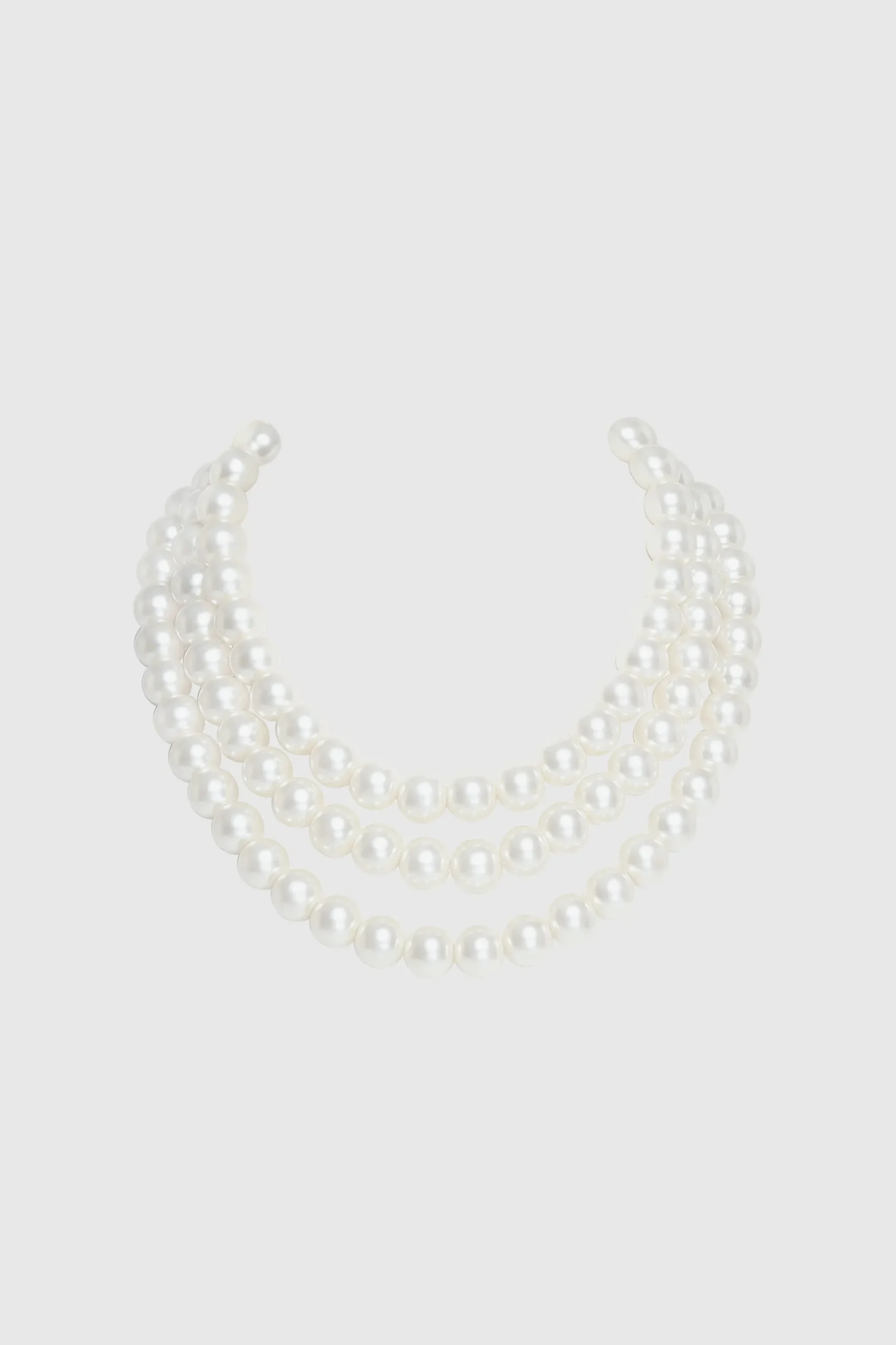 BABEYOND Jewelry|Remarkable Multi Strand Pearl Necklace White