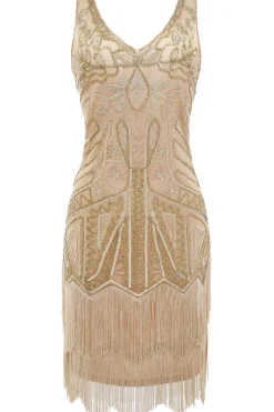 BABEYOND Dresses|Retro Paisley Art Deco Flapper Dress