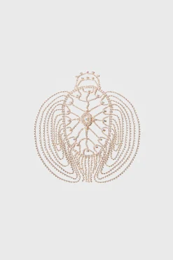 BABEYOND Headpieces & Fascinators|Rhinestone Chain Cage Headpiece