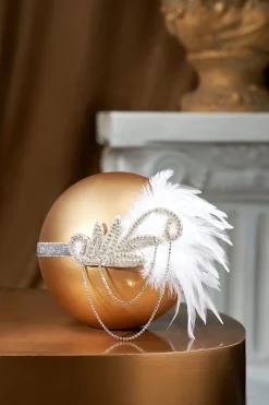 BABEYOND Headpieces & Fascinators|Rhinestone Chain Shimmer Headdress