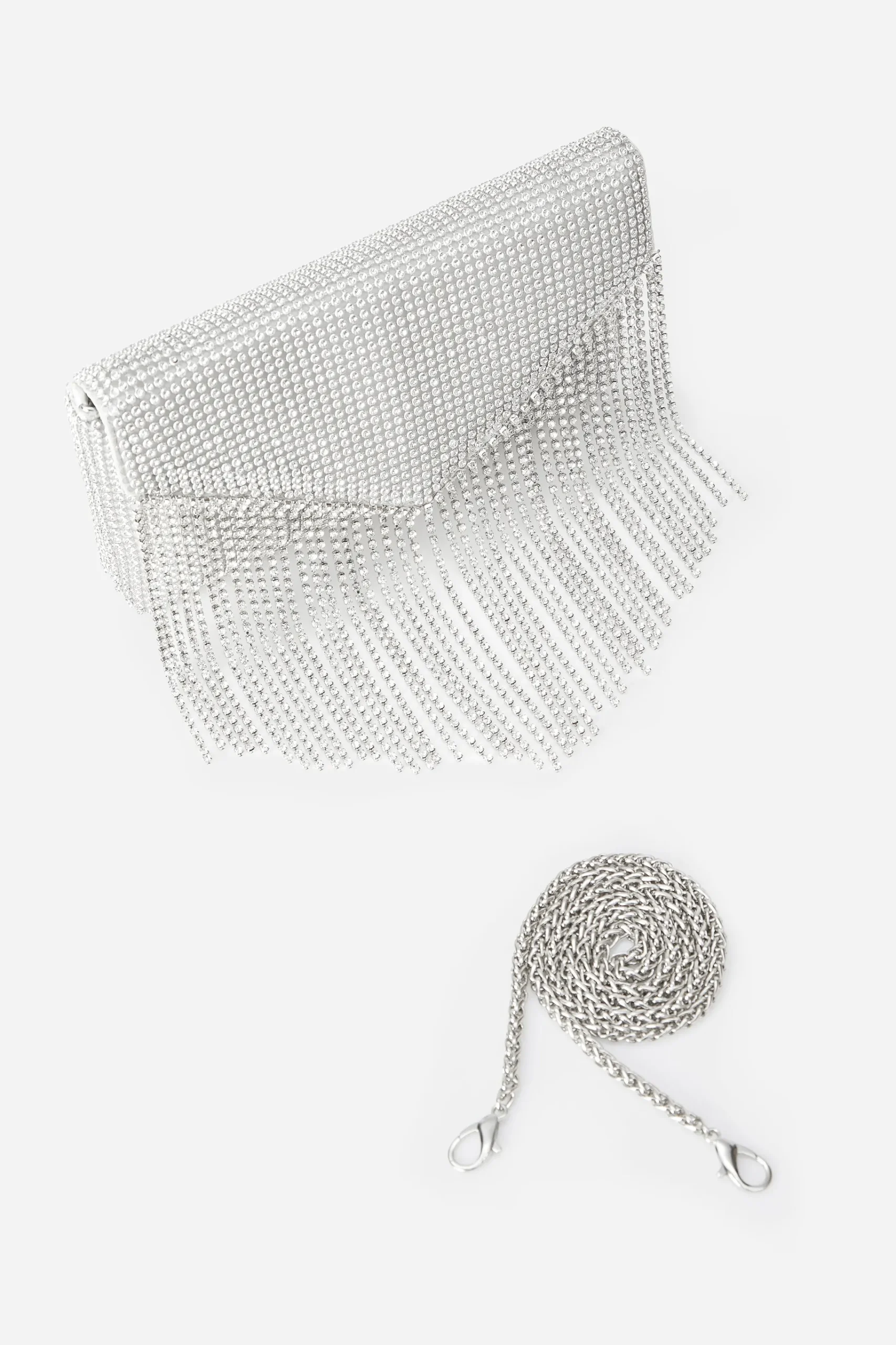 BABEYOND Handbags|Rhinestone Tassels Clutch Handbag