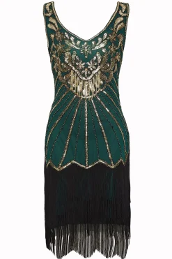 BABEYOND Dresses|Roaring 20S Paisley Great Gatsby Dress