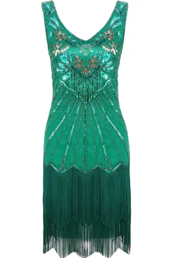 BABEYOND Dresses|Roaring 20S Paisley Great Gatsby Dress