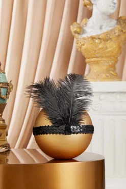 BABEYOND Headpieces & Fascinators|Roaring 20S Sequined Showgirl Headpiece
