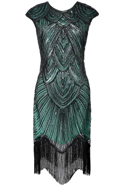 BABEYOND Dresses|1920S Beaded Sequin Great Gatsby Dress