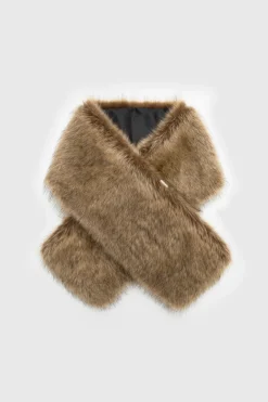 BABEYOND Shawls & Scarves|1920S Faux Fur Shoulder Collar Wrap