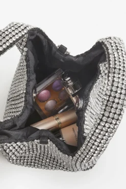 BABEYOND Handbags|1920S Full Rhinestone Studded Handbag Silver