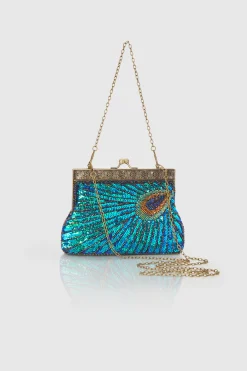 BABEYOND Handbags|1920S Gatsby Peacock Sequined Clutch
