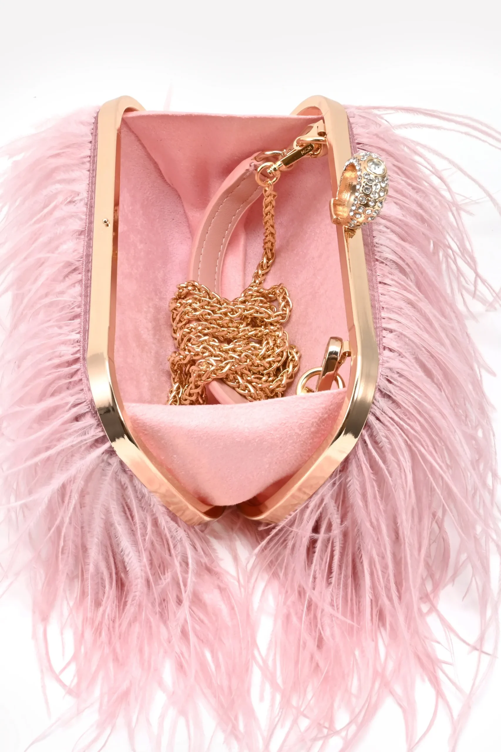 BABEYOND Handbags|1920S Luxury Ostrich Feather Clutch