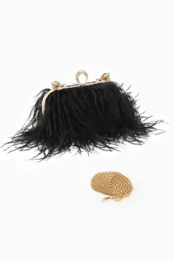 BABEYOND Handbags|1920S Luxury Ostrich Feather Clutch