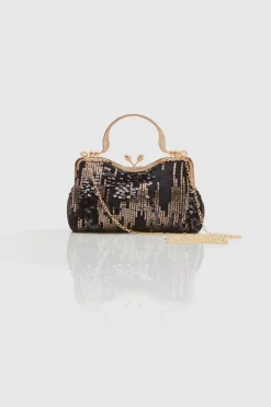 BABEYOND Handbags|1920S Luxury Velvet Sequin Clutch