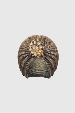 BABEYOND Headpieces & Fascinators|1920S Rhinestone Turban Hat