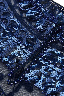 BABEYOND Shawls & Scarves|1920S Sequin Beaded Evening Shawl