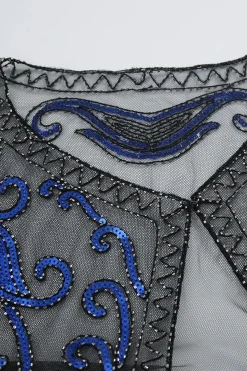 BABEYOND Shawls & Scarves|1920S Sequin Beaded Flapper Shawl
