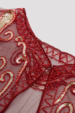 BABEYOND Shawls & Scarves|1920S Sequin Beaded Flapper Shawl