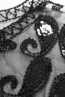 BABEYOND Shawls & Scarves|1920S Sequin Beaded Gatsby Shawl