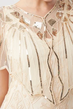 BABEYOND Shawls & Scarves|1920S Sequin Flapper Evening Shawl