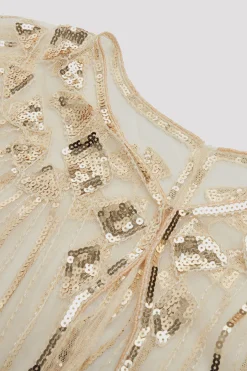 BABEYOND Shawls & Scarves|1920S Sequin Flapper Evening Shawl