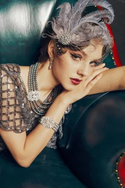 BABEYOND Jewelry|Shiny Layered Pearl Rhinestone Necklace Set