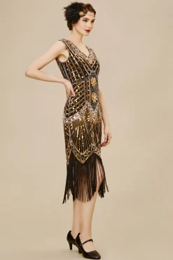 BABEYOND Dresses|Sleeveless V-Neck Cocktail Party Dress
