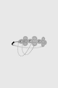 BABEYOND Headpieces & Fascinators|Sparkle Rhinestone Chain Floral Circlet