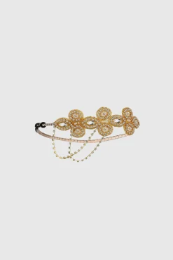 BABEYOND Headpieces & Fascinators|Sparkle Rhinestone Chain Floral Circlet