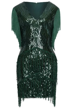 BABEYOND Dresses|Sparkly Sequin Bodycon Flapper Dress