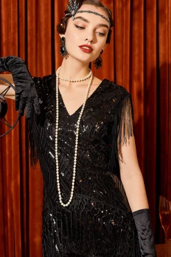 BABEYOND Dresses|Sparkly Sequin Bodycon Flapper Dress