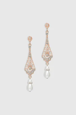 BABEYOND Jewelry|Stunning Vintage Crystal Studded Earrings