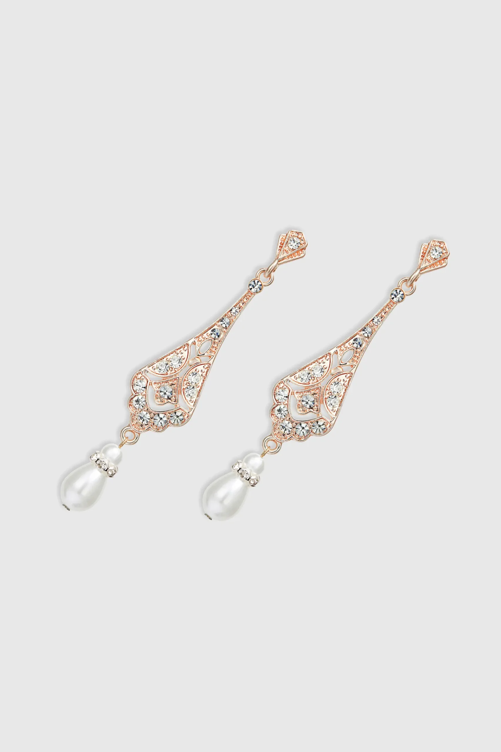 BABEYOND Jewelry|Stunning Vintage Crystal Studded Earrings