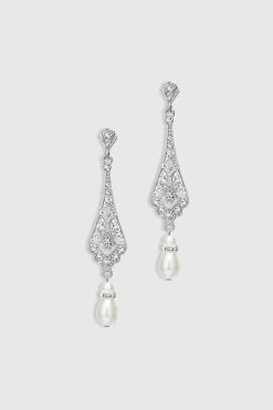 BABEYOND Jewelry|Stunning Vintage Crystal Studded Earrings