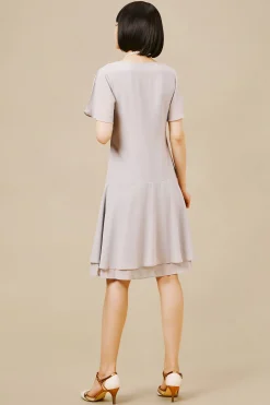 BABEYOND Dresses|Stylish Tiered Hem Casual Dress