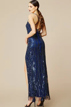 BABEYOND Dresses|Suspender High Slit Maxi Cocktail Dress