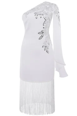 BABEYOND Dresses|The Story Of An Awakening Fringe Crepe Evening Gown
