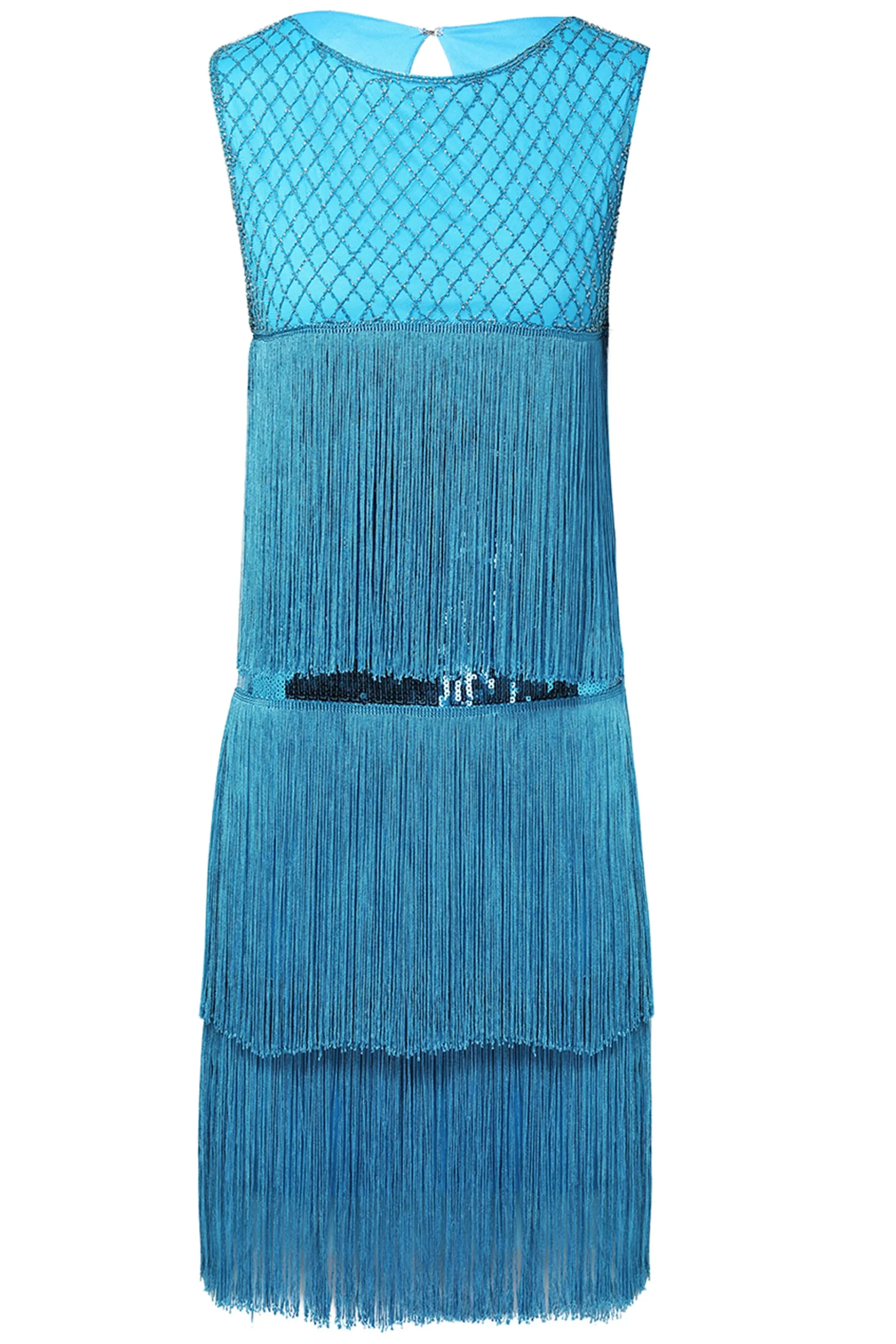 BABEYOND Dresses|Tiered Tassel Vintage Gatsby Dress